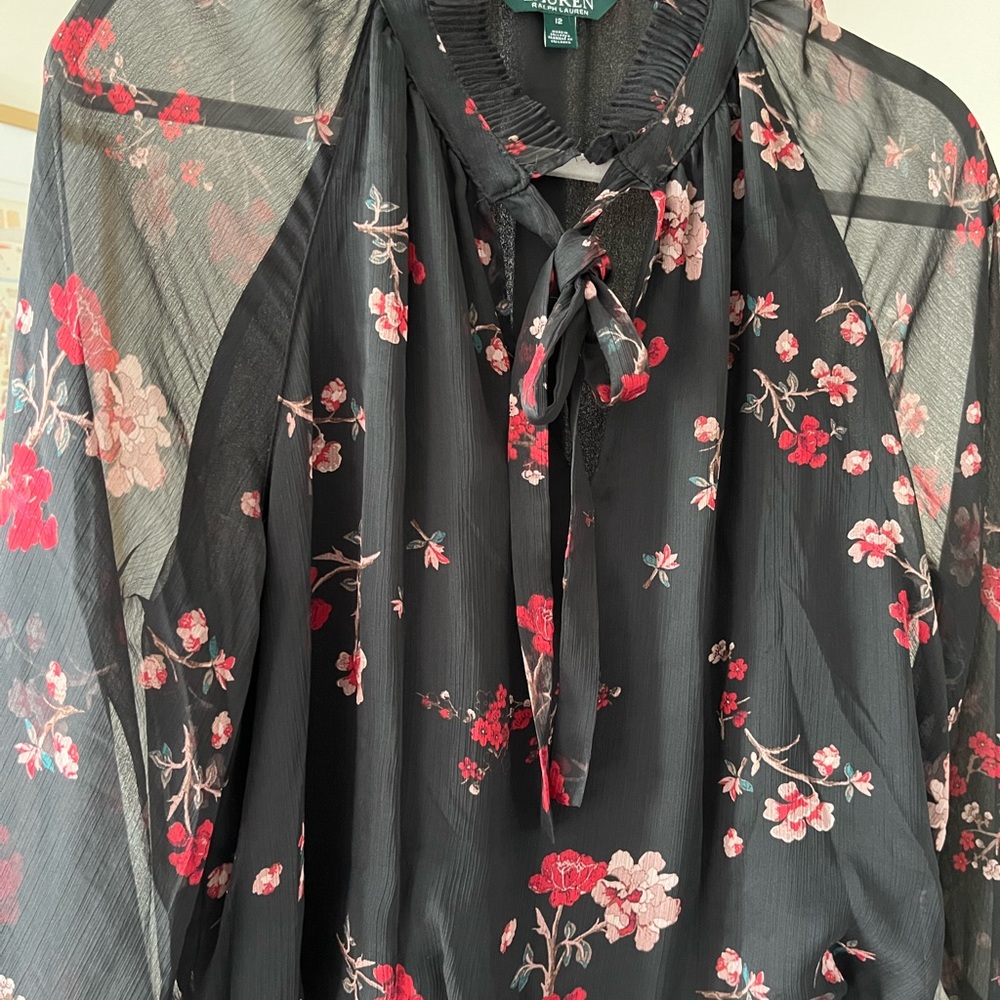 NWOT~ Ralph Lauren, full length dress, size 12 - Picture 6 of 6